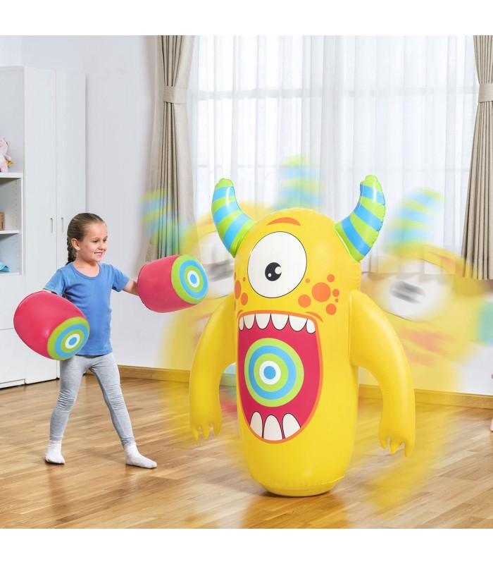 Monster Knockout Bop Bag - Saco de boxeo