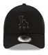 NEW ERA LA Dodgers Tonal Black A-Frame Trucker Cap