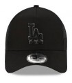 NEW ERA LA Dodgers Tonal Black A-Frame Trucker Cap