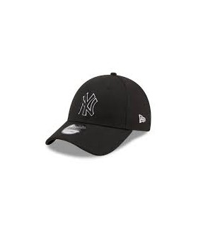 NEW ERA New York Yankees Pop Outline Gorra Negra 9FORTY