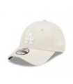New Era Gorra LA Dodgers League Essential Beige 9FORTY