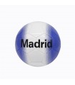 BALÓN FÚTBOL AZUL Y BLANCO