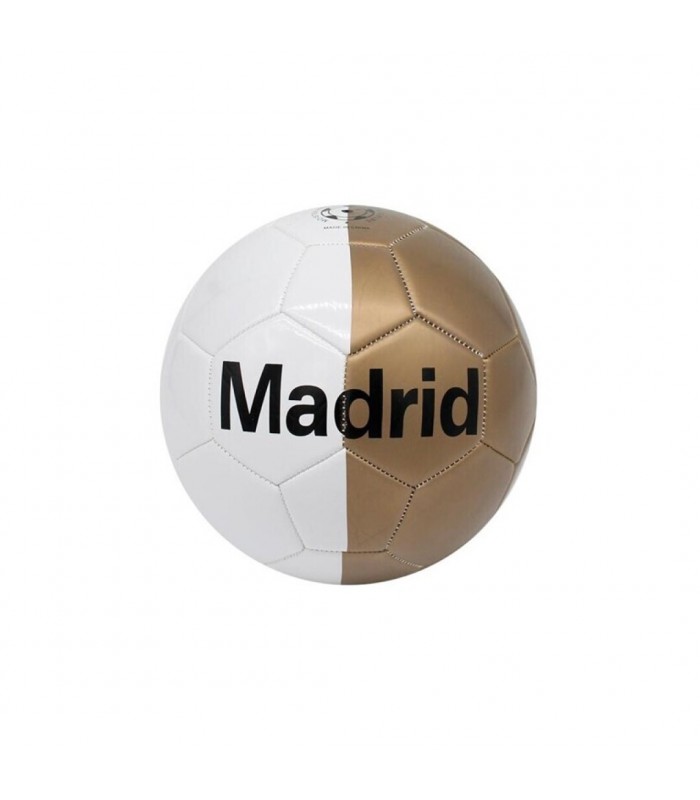 BALÓN FÚTBOL BLANCO-DORADO