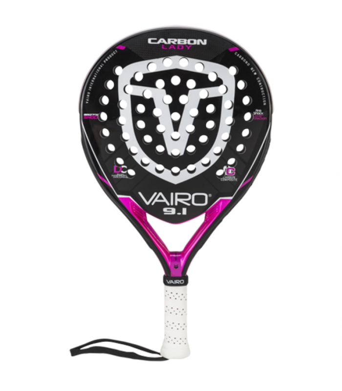 VAIRO Pala de pádel 9.1 Carbón LADY unisex.