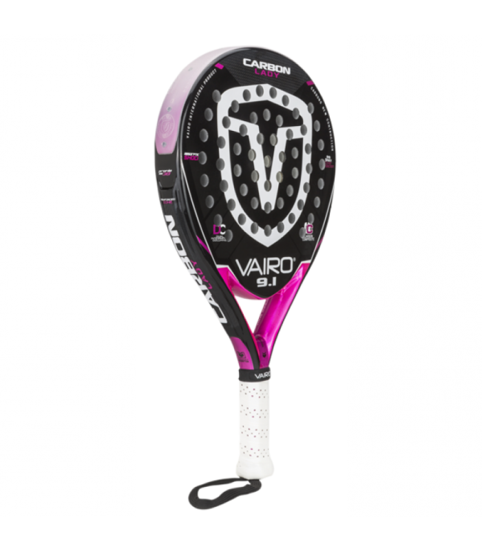 VAIRO Pala de pádel 9.1 Carbón LADY unisex.