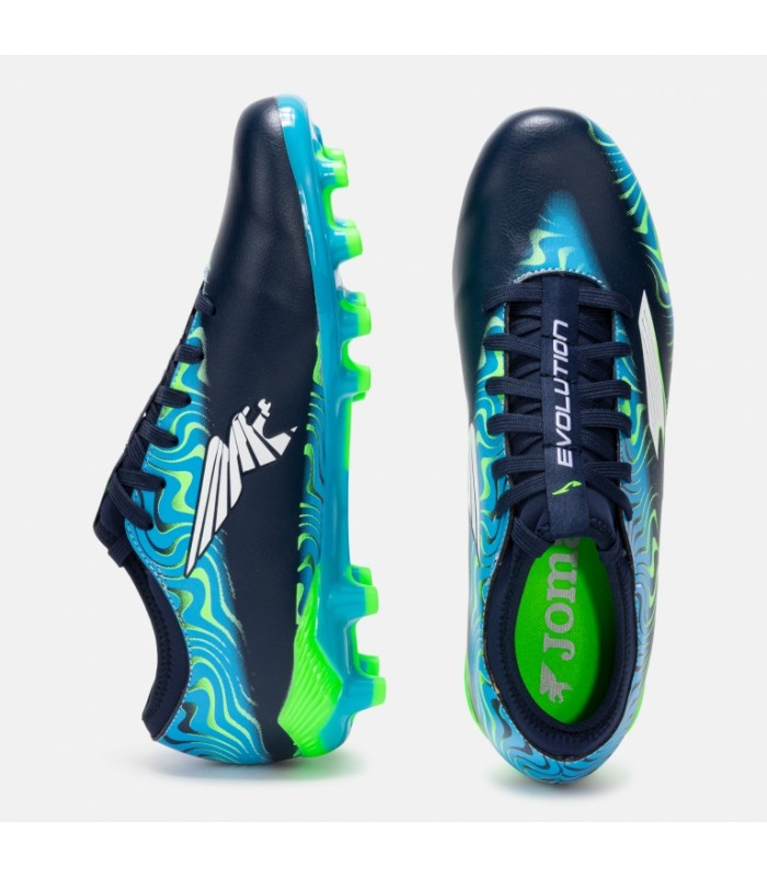 JOMA botas fútbol EVOLUTION 2503 AZUL FIRM GROUND