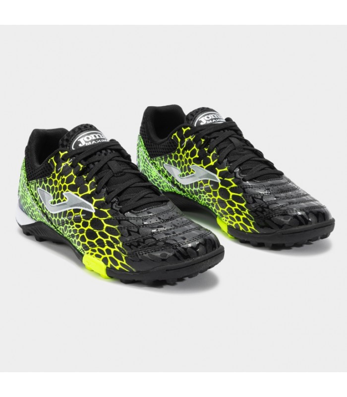JOMA bota fútbol MAXIMA 2531 NEGRO AMARILLO VERDE TURF