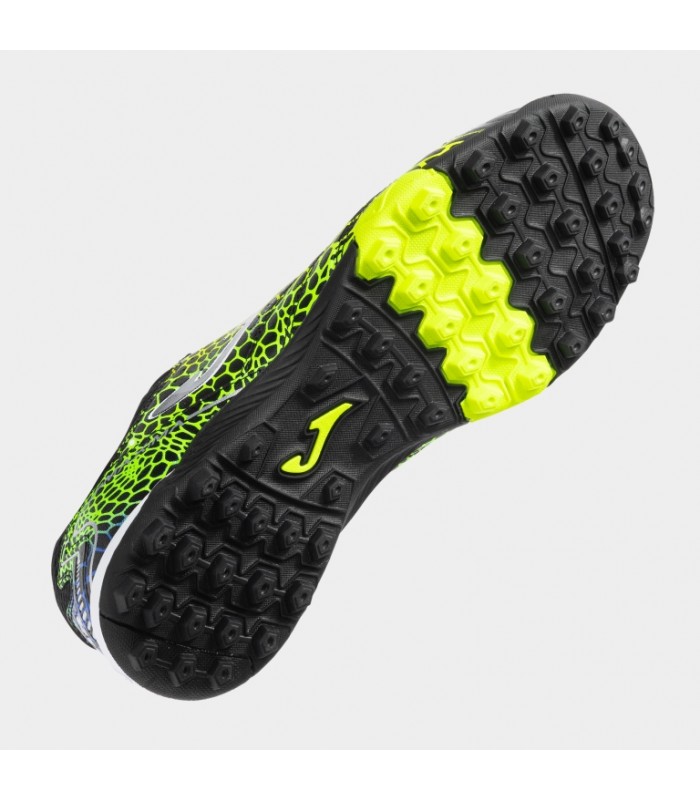 JOMA bota fútbol MAXIMA 2531 NEGRO AMARILLO VERDE TURF