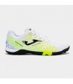 copy of JOMA bota fútbol MAXIMA 2532 BLANCO AMARILLO VERDE TURF