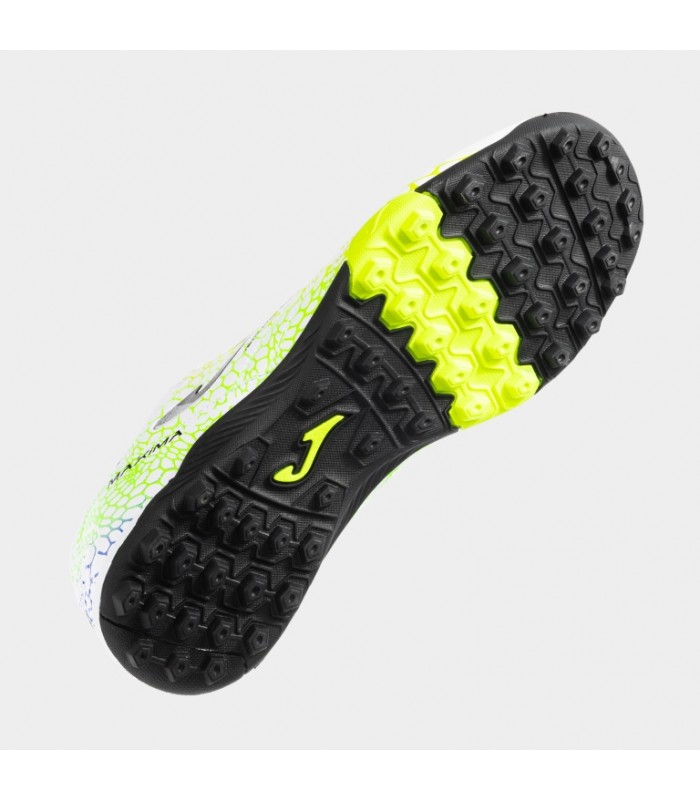 copy of JOMA bota fútbol MAXIMA 2532 BLANCO AMARILLO VERDE TURF