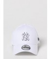 NEW ERA gorra New York Yankees MLB Outline White 9FORTY