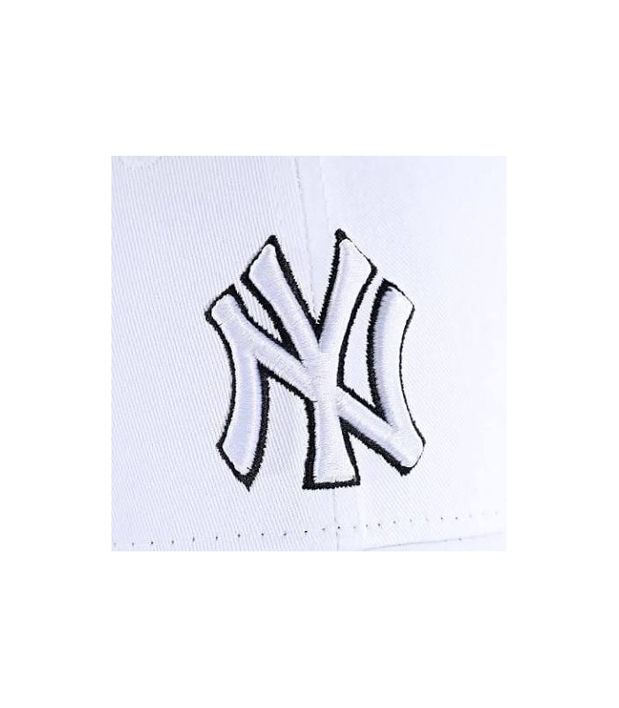 NEW ERA gorra New York Yankees MLB Outline White 9FORTY